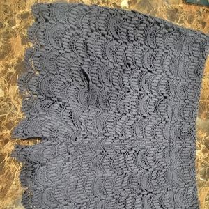 The Riviera short Loft lace navy blueSZ 14 good condition